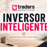 Inversor Inteligente de Traders Business School, imagen destacada de la review con el logo de la escuela y una ilustración sobre inversión y educación financiera.