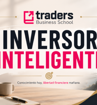 Inversor Inteligente de Traders Business School, imagen destacada de la review con el logo de la escuela y una ilustración sobre inversión y educación financiera.